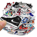 Miniatyrbillede 4 af 8: 50 Stk Jordan Sneaker Tide Shoes Sticker Vandtæt til Laptop