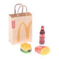 Miniatyrbild 5 av 5: 1: 12 dockhus simulerade shoppingväska paket miniatyr rekvisita A3