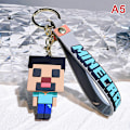Pikkukuva 8 / 8: Uusi 3D-peli Minecraft PVC-avaimenperä Ainme Steve Creeper My World A4