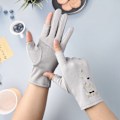 Miniatyrbillede 3 af 8: Kvinder mode bomuldshandsker Sommer solbeskyttelseshandsker til kvinder C