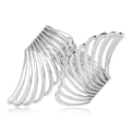 Miniatyrbilde 2 av 3: Gardinklemme stropp gratis stansing Metall Lett overflate vinger Patt Gold