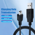 Miniatyrbillede 1 af 8: V3 Port 5P Datakabel Trapezformet T-port Ladekabel 80CM Mi Black