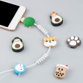 Pikkukuva 1 / 8: e USB -kaapeli Bite Charger Wire Organizer PVC-latausjohto Prote