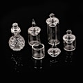 Miniatyrbilde 3 av 8: 1:12 Dukkehus Miniatyr Tiny Jar Candy Oppbevaringsflaske M/Deksel A