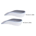 Miniatyrbild 1 av 8: Höjdökande innersulor Flat Feet Arch Support Ortopedisk Hal Gray L