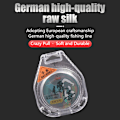 Miniatyrbillede 3 af 8: 50 meter nylon line fiskeline Main line sub-line fiskeri green 1