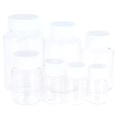 Miniatyrbilde 5 av 8: 15ml/20ml/30ml/100ml Plast PET Klart Tomme Forseglingsflasker Solid 50
