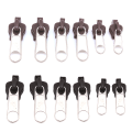 Miniatyrbillede 5 af 5: 6 stk Instant Zipper Universal Instant Fix Lynlås Reparation Black
