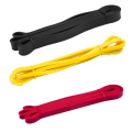Miniatyrbilde 4 av 5: Resistance Bands Exercise Elastic Natural Latex Workout Strengt 15-25 lbs
