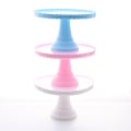 Miniatyrbillede 5 af 8: 1 stk. Holdbar kage display stand dessert opbevaringsholder dessert T Blue