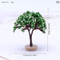 Pikkukuva 1 / 5: 1 kpl Mini Tree Fairy Garden Decorations -nukkekodin miniatyyrejä A6