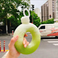Pikkukuva 6 / 8: 500 ml Summer Cartoon Donut Sippy Kettle vesipullo Outdoor S A