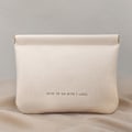 Miniatyrbillede 2 af 8: Bærbar PU-øretelefontrådspose Kosmetikholder Etui Diverse Eller White S