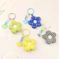 Pikkukuva 7 / 8: Sakura Fabric Flower Keychain Korut Lanyard Car Bag avaimenperä C