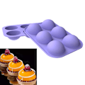 Miniatyrbilde 1 av 8: Kulekuleform for kakebakverk Sjokolade Godteri Fondant Bakewa