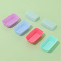 Miniatyrbilde 2 av 8: 1/4 stk Silikon Rektangulær Gjenbrukbar Kake Jelly Bakeformer Ki blue