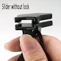 Miniatyrbild 5 av 8: Färg 25cm Stort Resin Dragkedja Lock Closed End Zipper Pencil Bag A3