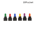 Miniatyrbillede 2 af 5: 10 STK T5 T6.5 Led pære W1.2WBil indvendige lys Dashboard Blue