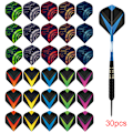 Miniatyrbilde 1 av 8: 30 stk/sett Profesjonell Dart Flights Dart Wing Plast 30pcs E