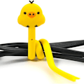 Miniatyrbilde 7 av 8: e Animal Earphone Hodetelefon Wrap Cord Wire Cable Holder Winder Random