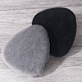 Pikkukuva 6 / 8: 10,8 cm Meikkipuuteri Puff Soft Large Drop Velour Puff Cosmetic Gray