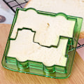 Miniatyrbillede 4 af 5: Frokost DIY Sandwiches ter Formning Die Brød Kiks Form Til Butterfly