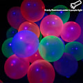 Miniatyrbillede 5 af 8: 10 stk. Neon Glow Balloner Genanvendelige Glow In The Dark Ballon Del 10PCS