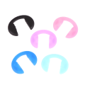 Miniatyrbilde 4 av 5: 1 STK U-formet silikon Anti-Slip Stick On Nose Pad Eyeglass S Pink