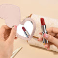 Miniatyrbillede 3 af 8: Folding Pocket Kompakt Spejl Rejse Makeup Tool Pop-up Design Gray