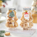 Miniatyrbilde 3 av 8: 500 ml juletre snømann drikker juice godteriflaske Xmas P A