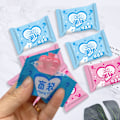 Miniatyrbillede 2 af 8: 100 stk. Blinde Tomme Pose Legetøj Tegneserie Miniature Dyr DIY Ornament Red M