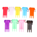 Miniatyrbillede 8 af 8: 1Pc Dart Box Bærbar Universal Transparent Dart ABS Dart Box Purple