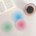 Miniatyrbilde 5 av 8: 4 Farger Akryl Coasters Round Table Cup Mat Skyting Rekvisitter In Red