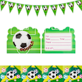Miniatyrbilde 5 av 6: 10 stk Fotball Invitasjonskort Event Fest Bryllup Hilsen Bil