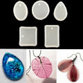 Miniatyrbilde 1 av 7: Ny Creative DIY Silikonform UV Lim AB Vanndråper Diamon 1set