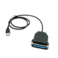 Miniatyrbillede 3 af 5: USB til parallel printerkabel