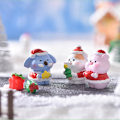 Miniatyrbilde 8 av 8: Julegavefigur Miniatyr e Dyr Hjorte Harpikspynt A3