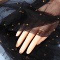 Miniatyrbillede 5 af 8: Nail Photos Shooting Rekvisitter Gaze With Pearl Photography Backgro Green