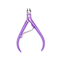 Miniatyrbillede 1 af 5: 1 stk manicure saks i rustfrit stål negleklipper plasti Purple