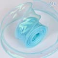 10 Yards Fishtail Organza Bånd 4 cm Reflekterende Iriserende Bølget A14