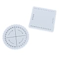 Miniatyrbillede 2 af 8: Kumihimo Perle Snor Disk/Disk Fletning Flettet Plade DIY Hånd B