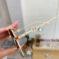 Miniatyrbilde 8 av 8: Versjon av Square Metal Frame Gradient Color Solbriller Men And 02