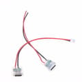 Miniatyrbild 6 av 8: 5/10 st honkontakter transparent 2-stifts USB Type-C med LED B 5pcs