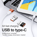 Miniatyrbilde 3 av 5: Type C til USB 3.0 OTG Adapter USB C Datakabel Adapter Hun A1