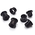 Miniatyrbilde 4 av 8: 5 stk Kjede Hjul Fix Disc Bolt Mutter Kjedering Veisykkeldeler Black C