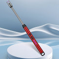 Miniatyrbillede 1 af 7: USB Touch Lighter Arc Pulse Ignition Vindtæt Lighter For Kit Red
