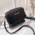 Miniatyrbillede 1 af 5: Mode Casual Dame Crossbody Tasker Luksus kvast Small Messen Black
