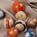 Miniatyrbild 7 av 8: 6,3 CM Solid Elastisk Ball Planet Solar System Barnpussel A