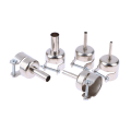 Miniatyrbilde 7 av 8: 5 Stk/sett 858D Universal Varmluftstasjon Runde dyser Lodding 5pcs