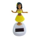 Pikkukuva 1 / 5: Solar Power Dancing Swinging Girl Toy Dashboard Decor Yellow